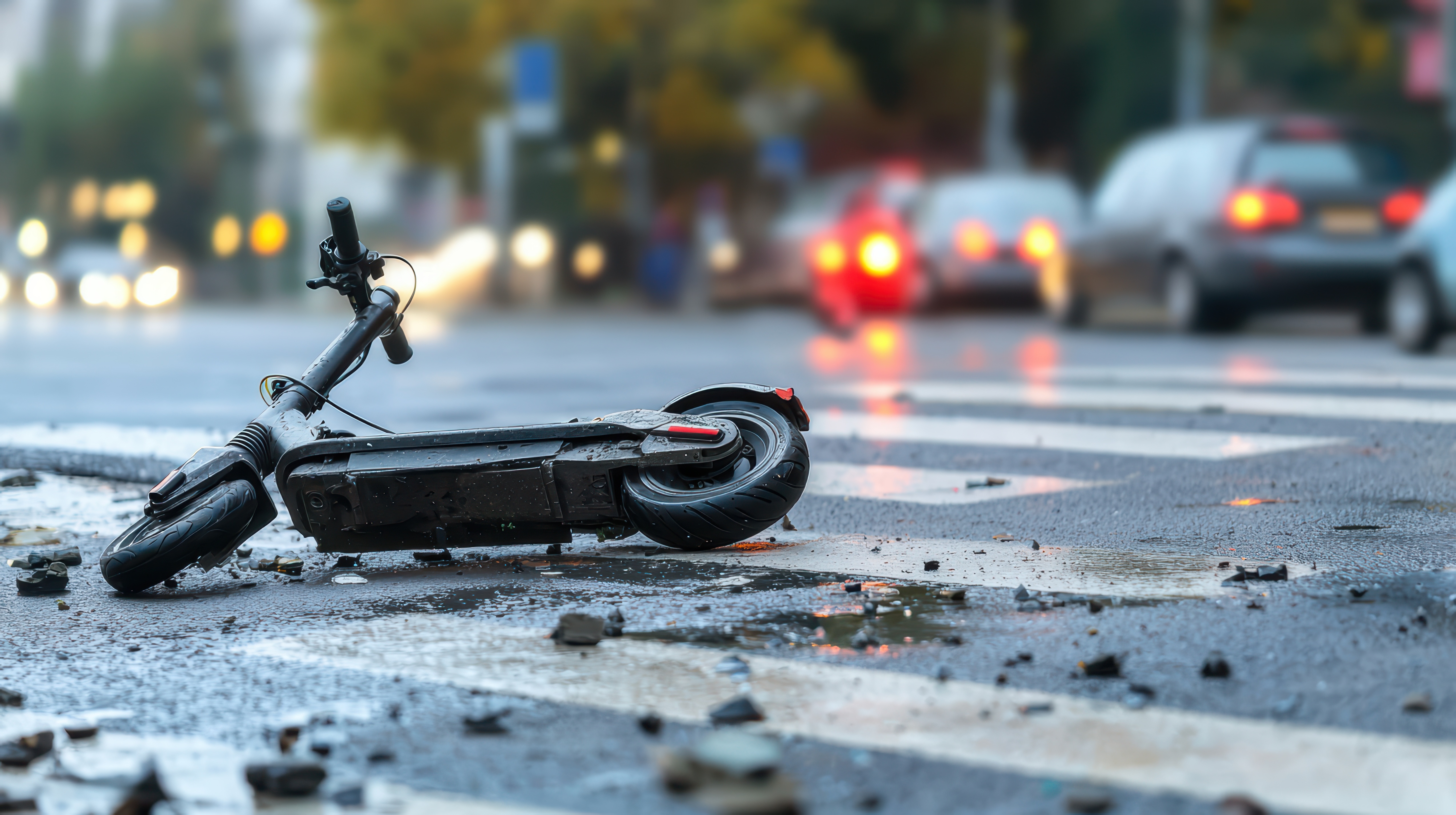 Electric Scooter Accident